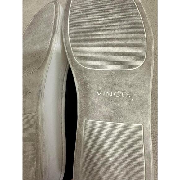 Vince Women's Black Warren Suede Slip On Platform Sneaker Size 9.5 0400010684847 - Picture 6 of 8